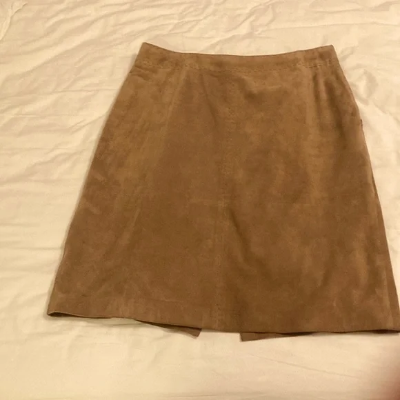 Suede skirt Ann Taylor - Picture 1 of 8